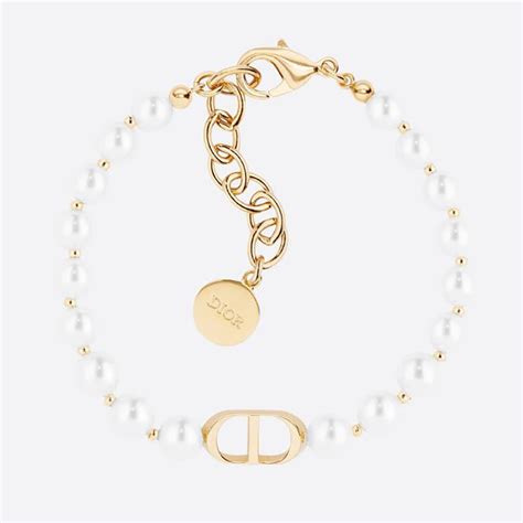 dior bracelet white|christian Dior bracelet for women.